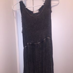 Altered State Dress Grey Brownish Flowy